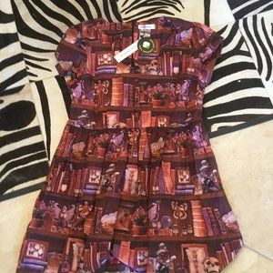 Dangerfield Library Print Mini Dress